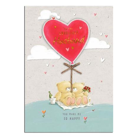 Loveliest Husband Forever Friends Valentine's Day Card